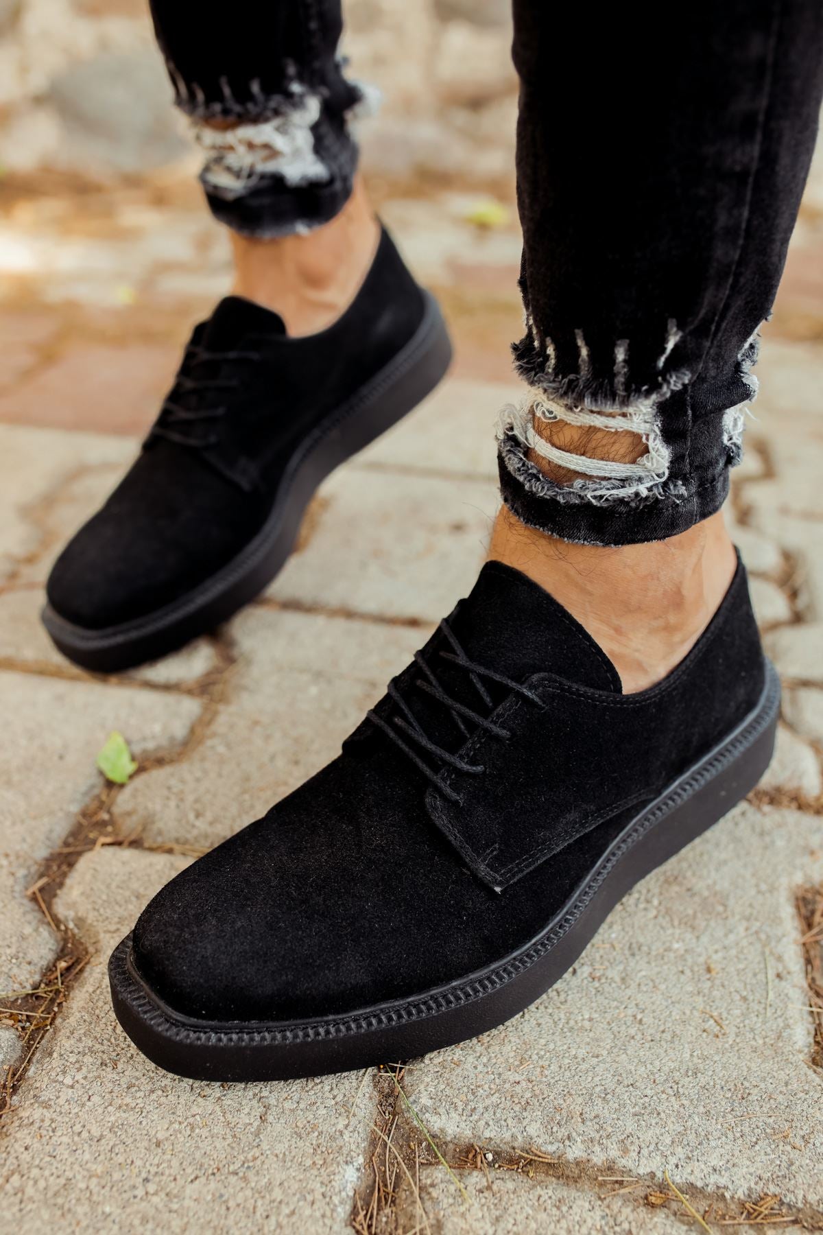CH001 - SST Classic Lace Erkek Ayakkabı SIYAH