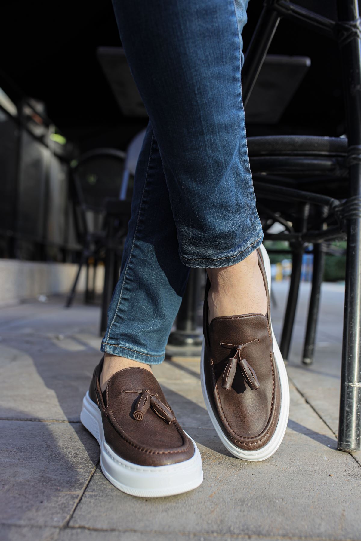 CH127 - CBT Loafer-X Erkek Ayakkabı KAHVE